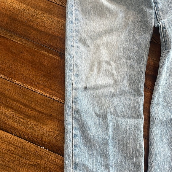 Levi’s Women 501 light wash blue denim jeans size 30x30 straight leg button fly - Picture 7 of 15